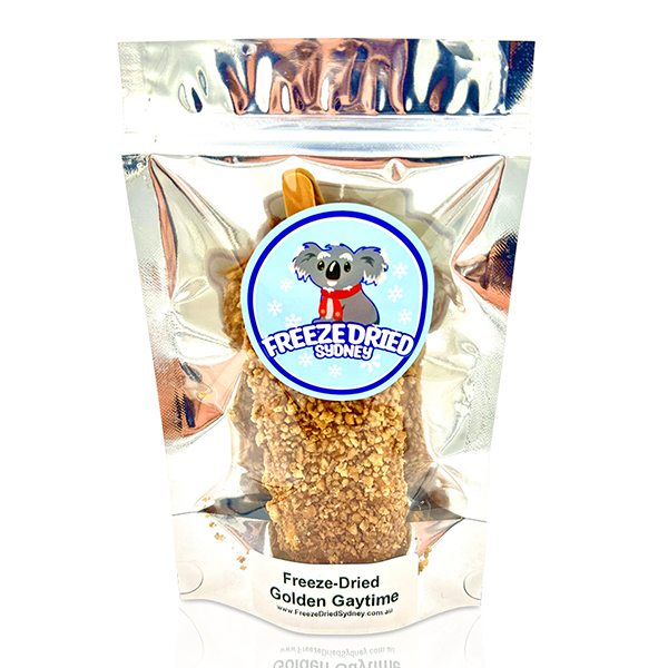 Freeze Dried Golden Gaytime Ice Cream_Packet