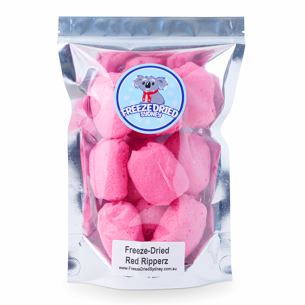 Red Ripper Ice Cream Freeze Dried Red Ripperz – Raspberry | Freeze Dried Candy Shop Sydney ...